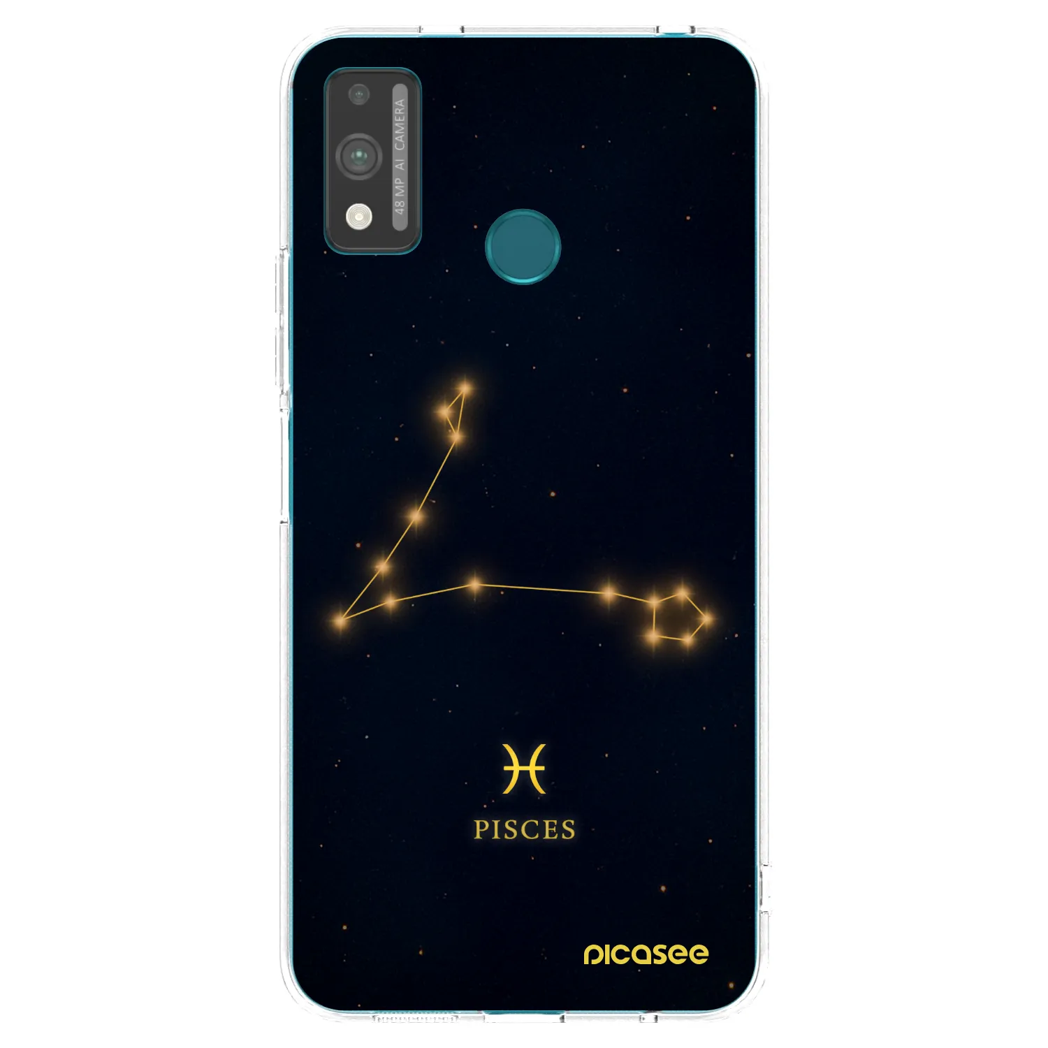 Picasee silikonska prozirna maskica za Honor 9X Lite - PISCES