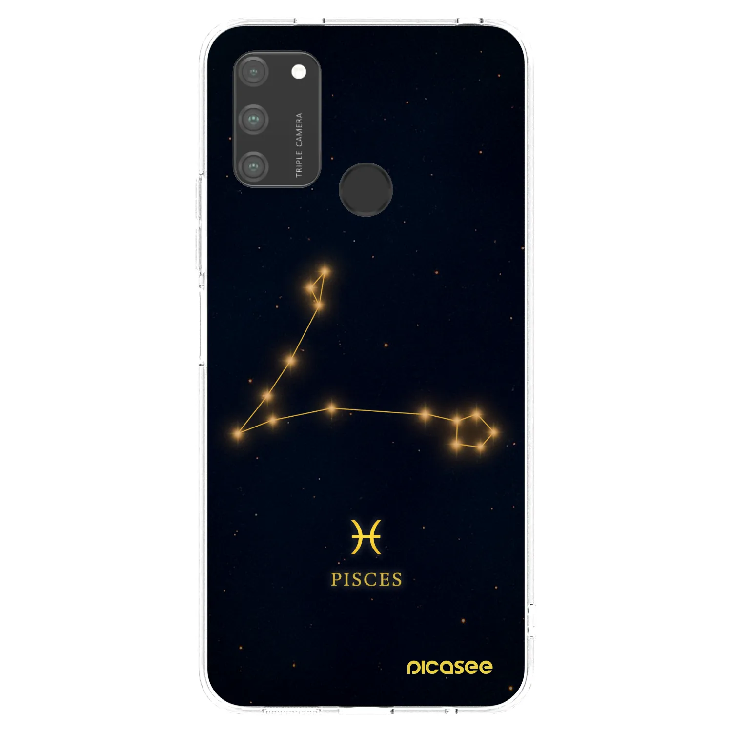 Picasee silikonska prozirna maskica za Honor 9A - PISCES
