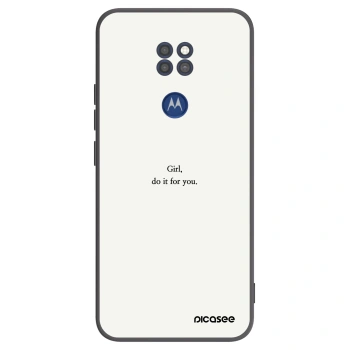 Maskica za Motorola Moto G9 Play - Girl, do it for you