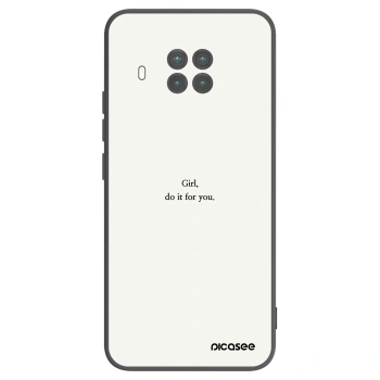 Picasee crna silikonska maskica za Xiaomi Mi 10T Lite - Girl, do it for you