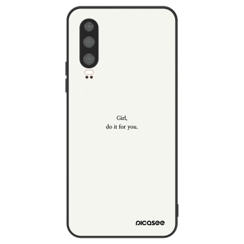 Maskica za Huawei P30 - Girl, do it for you