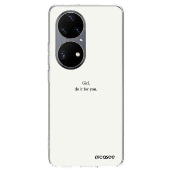 Maskica za Huawei P50 - Girl, do it for you
