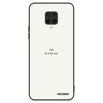 Maskica za Xiaomi Redmi Note 9S - Girl, do it for you