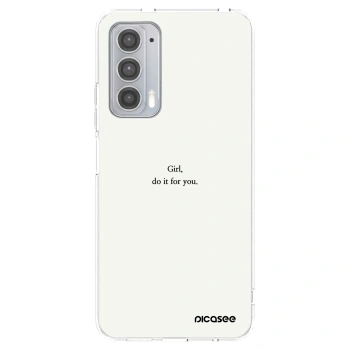 Maskica za Motorola Edge 20 - Girl, do it for you