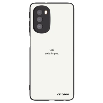 Maskica za Motorola Moto G51 - Girl, do it for you
