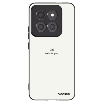 Picasee crna silikonska maskica za Xiaomi 14 Pro - Girl, do it for you