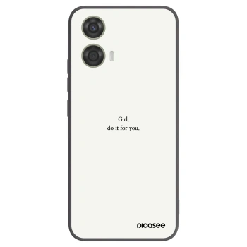 Maskica za Motorola Moto G24 - Girl, do it for you