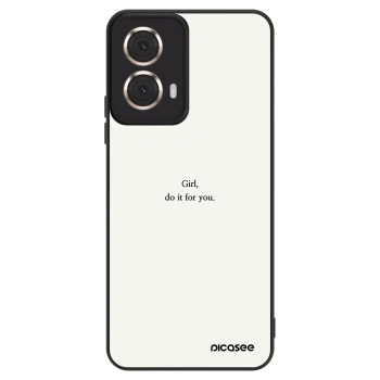 Maskica za Motorola Moto G85 - Girl, do it for you