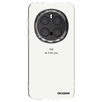 Picasee silikonska prozirna maskica za Honor Magic7 Pro 5G - Girl, do it for you