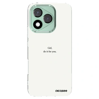 Picasee silikonska prozirna maskica za Honor 400 Lite 5G - Girl, do it for you