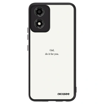 Maskica za Motorola Moto E14 - Girl, do it for you