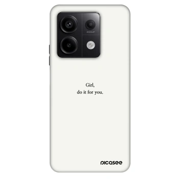 Maskica za Xiaomi Redmi Note 13 Pro 5G - Girl, do it for you