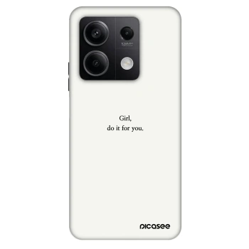 Maskica za Xiaomi Redmi Note 13 5G - Girl, do it for you