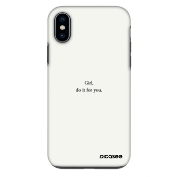 Maskica za Apple iPhone X/XS - Girl, do it for you