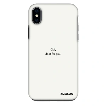 Maskica za Apple iPhone XS Max - Girl, do it for you