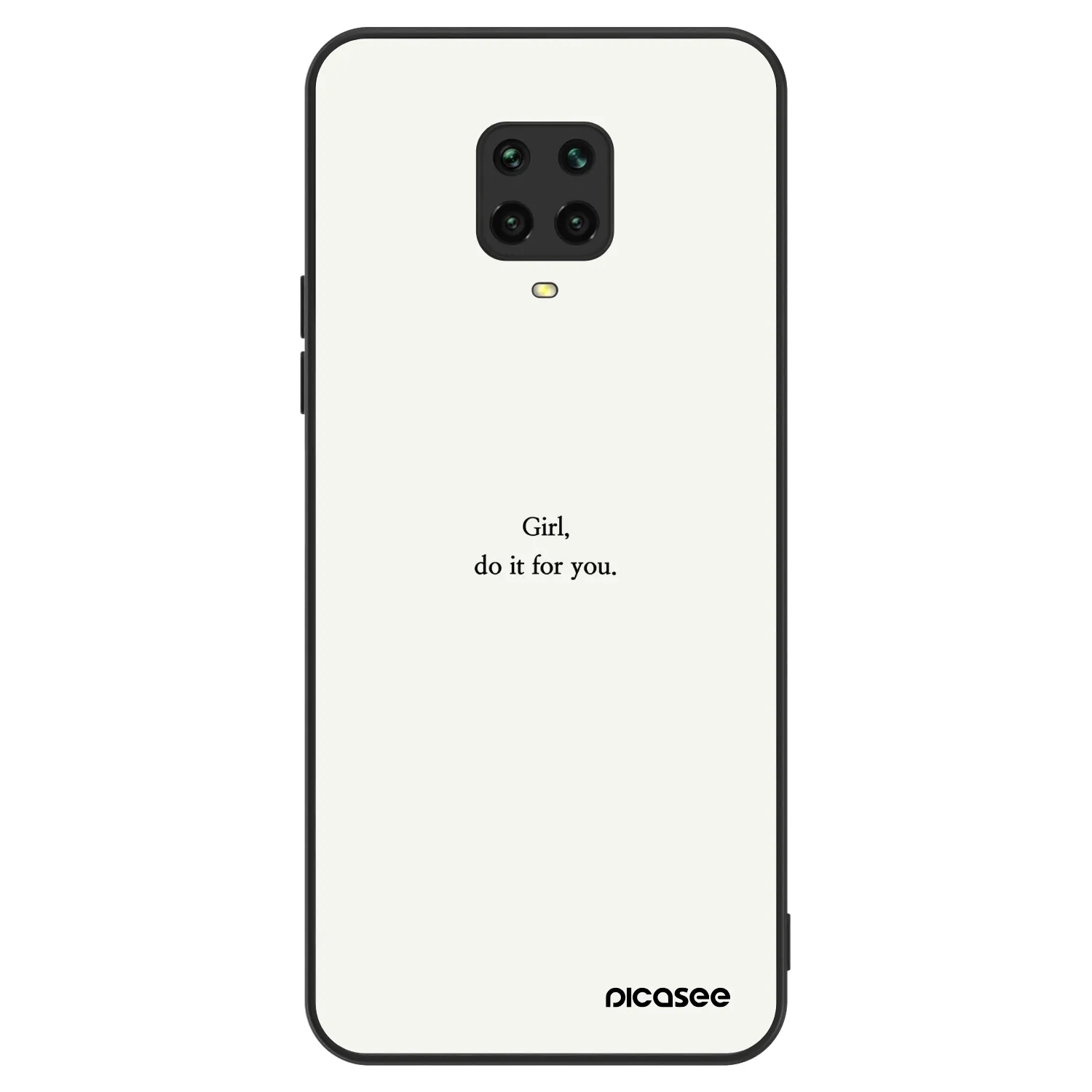 Picasee ULTIMATE CASE za Xiaomi Redmi Note 9 Pro - Girl, do it for you