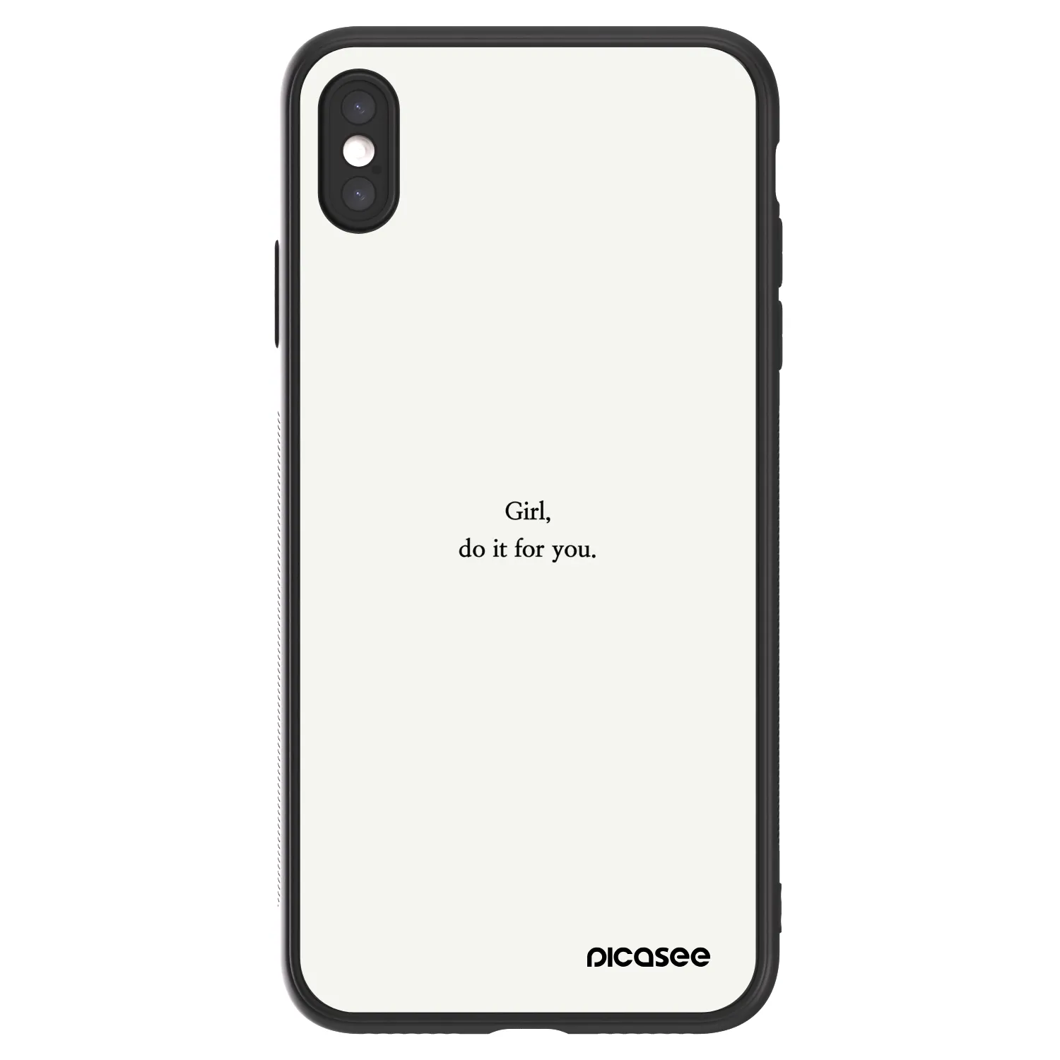 Picasee ULTIMATE CASE za Apple iPhone XS Max - Girl, do it for you