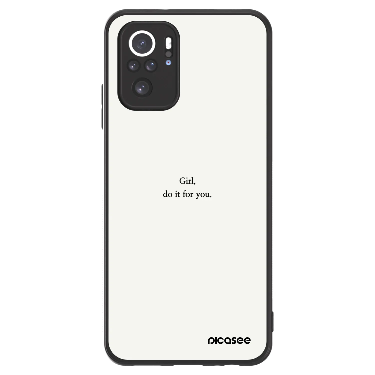 Picasee ULTIMATE CASE za Xiaomi Redmi Note 10S - Girl, do it for you