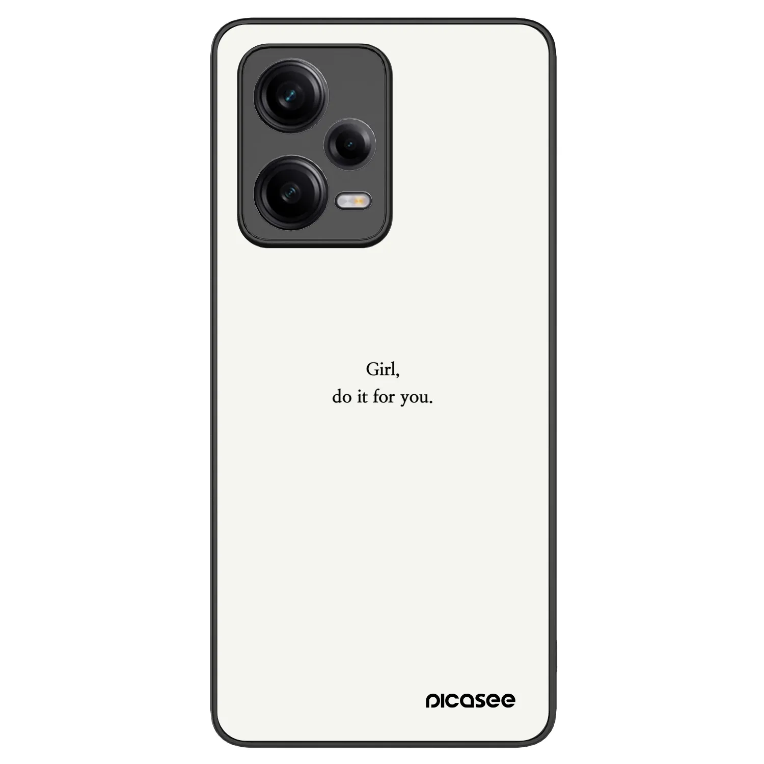 Picasee ULTIMATE CASE za Xiaomi Redmi Note 12 Pro 5G - Girl, do it for you