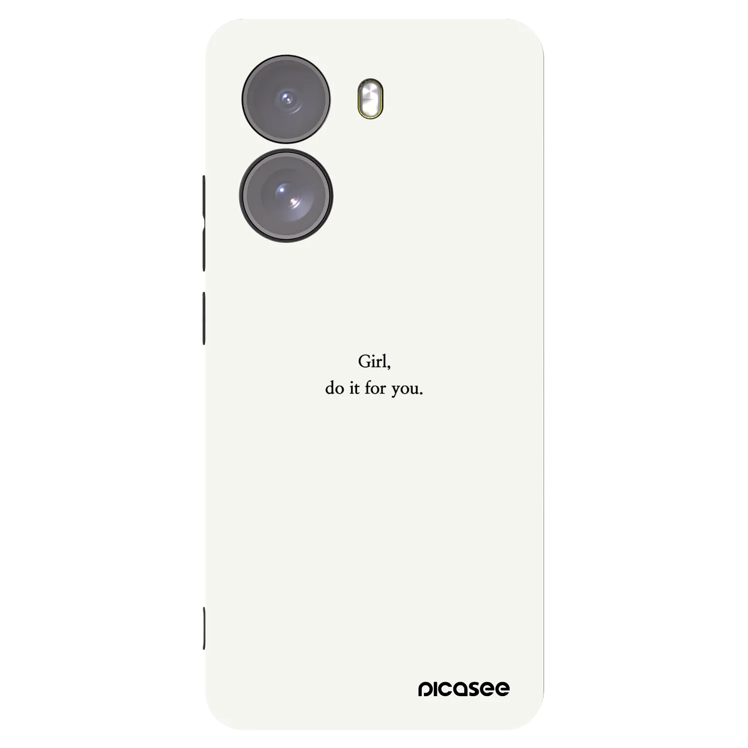 Picasee crna silikonska maskica za Xiaomi Poco X7 - Girl, do it for you