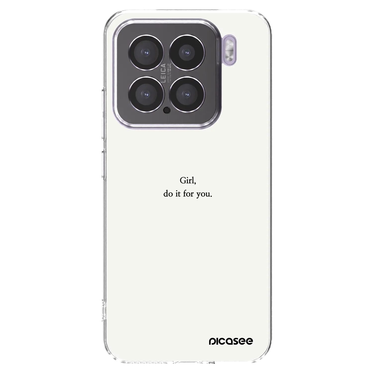 Picasee silikonska prozirna maskica za Xiaomi 15 - Girl, do it for you