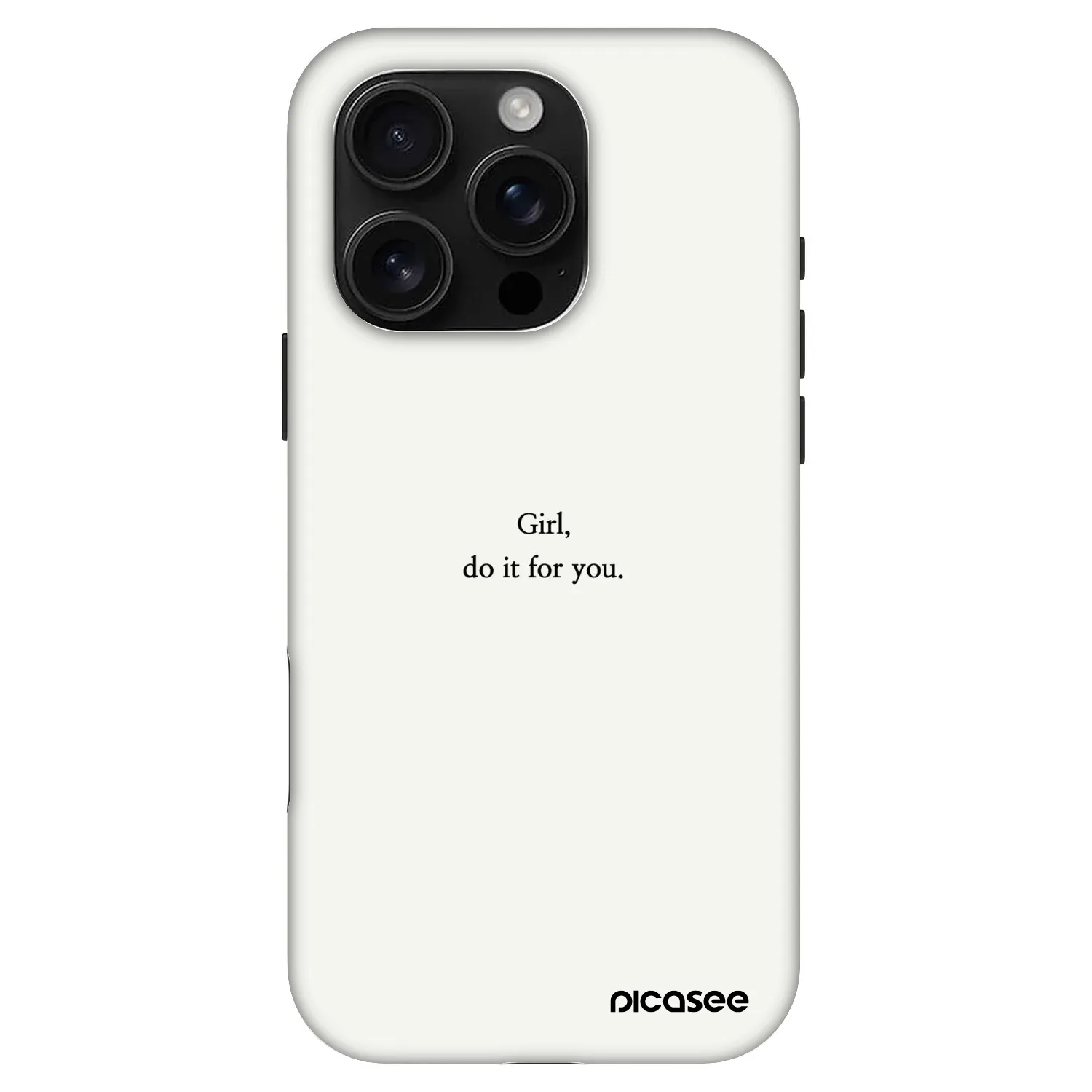 Picasee Fashion Case MagSafe za Apple iPhone 16 Pro - Girl, do it for you