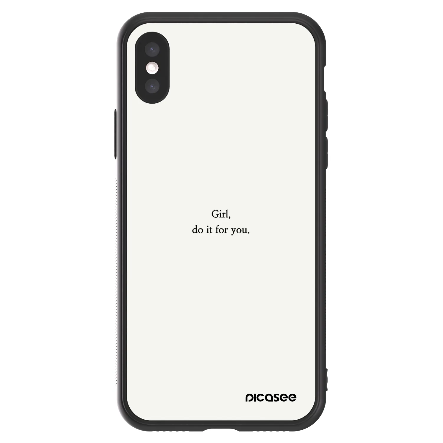 Picasee ULTIMATE CASE za Apple iPhone X/XS - Girl, do it for you