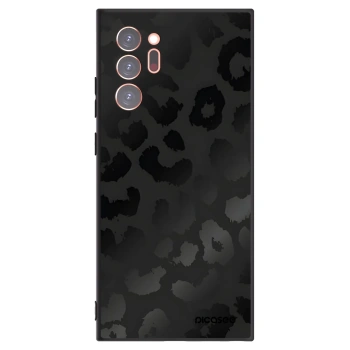 Picasee crna silikonska maskica za Samsung Galaxy Note 20 Ultra - Midnight Leopard