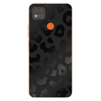 Picasee silikonska prozirna maskica za Xiaomi Redmi 9C - Midnight Leopard