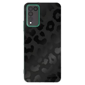Picasee silikonska prozirna maskica za Honor 10X Lite - Midnight Leopard