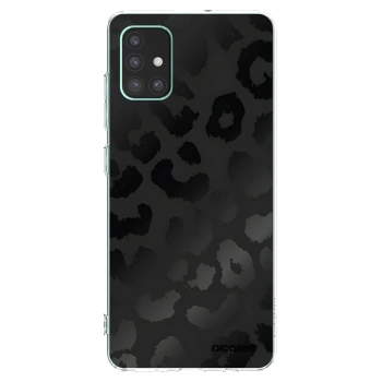 Picasee silikonska prozirna maskica za Samsung Galaxy M51 M515F - Midnight Leopard
