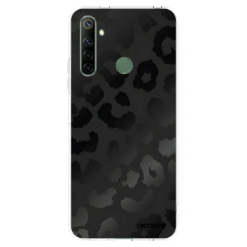 Picasee silikonska prozirna maskica za Realme 6i - Midnight Leopard