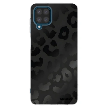 Picasee silikonska prozirna maskica za Samsung Galaxy A12 A125F - Midnight Leopard