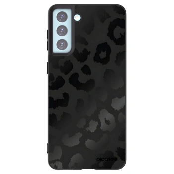 Picasee crna silikonska maskica za Samsung Galaxy S21+ 5G G996F - Midnight Leopard