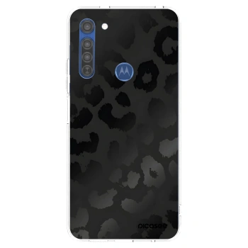 Maskica za Motorola Moto G8 - Midnight Leopard