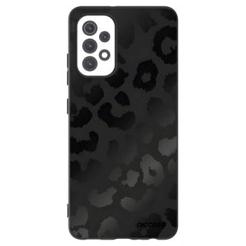 Picasee crna silikonska maskica za Samsung Galaxy A32 5G A326B - Midnight Leopard