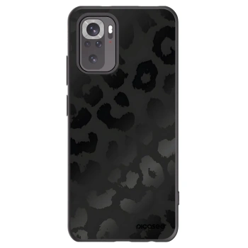Picasee crna silikonska maskica za Xiaomi Redmi Note 10S - Midnight Leopard