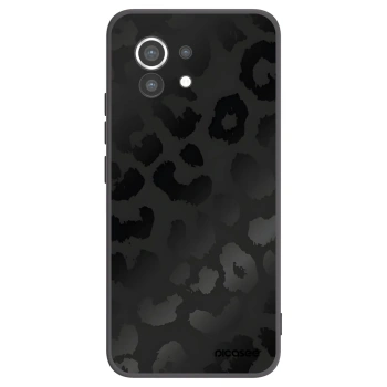 Picasee crna silikonska maskica za Xiaomi Mi 11 - Midnight Leopard