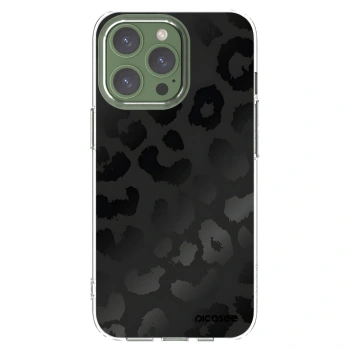 Picasee silikonska prozirna maskica za Apple iPhone 13 Pro - Midnight Leopard