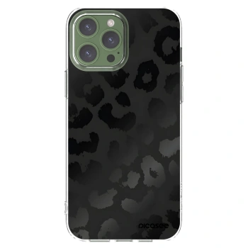 Picasee silikonska prozirna maskica za Apple iPhone 13 Pro Max - Midnight Leopard