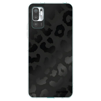 Picasee silikonska prozirna maskica za Xiaomi Redmi Note 10 5G - Midnight Leopard