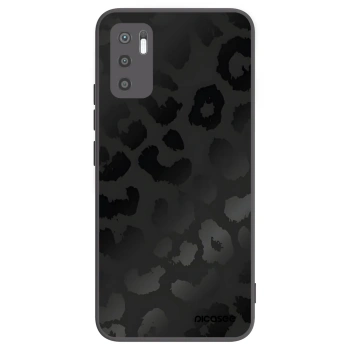 Picasee crna silikonska maskica za Xiaomi Redmi Note 10 5G - Midnight Leopard