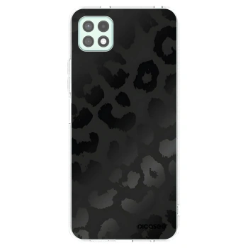 Picasee silikonska prozirna maskica za Samsung Galaxy A22 A226B 5G - Midnight Leopard
