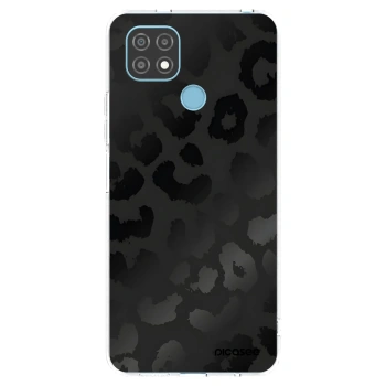 Picasee silikonska prozirna maskica za Realme C21 - Midnight Leopard