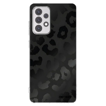 Picasee silikonska prozirna maskica za Samsung Galaxy A52s 5G A528B - Midnight Leopard
