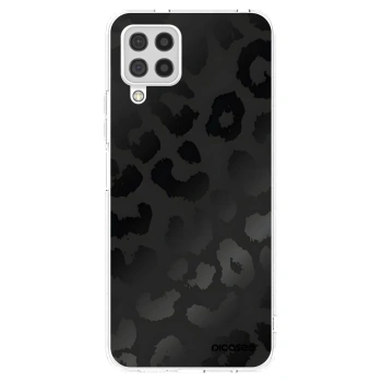 Picasee silikonska prozirna maskica za Samsung Galaxy A22 A225F 4G - Midnight Leopard