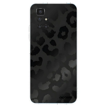 Picasee silikonska prozirna maskica za Xiaomi Redmi 10 - Midnight Leopard