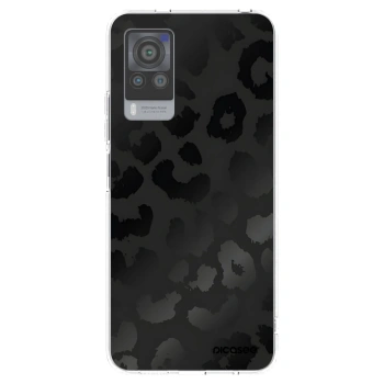 Picasee silikonska prozirna maskica za Vivo X60 Pro 5G - Midnight Leopard