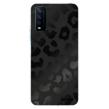 Picasee silikonska prozirna maskica za Vivo Y11s - Midnight Leopard