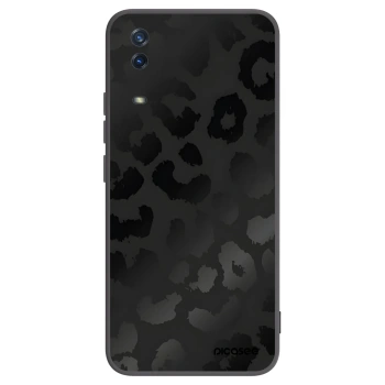 Picasee crna silikonska maskica za Vivo Y11s - Midnight Leopard